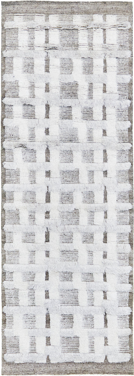 Bittern, Sandpiper Collection, Ivory Taupe - one-of-a-kind handmade area rug [#6]