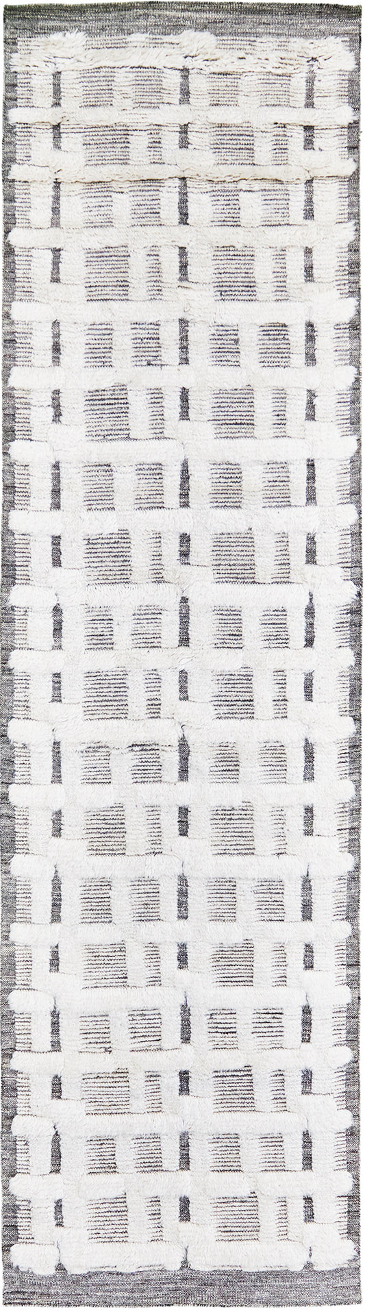 Bittern, Sandpiper Collection, Ivory Silver - one-of-a-kind handmade area rug [#6]