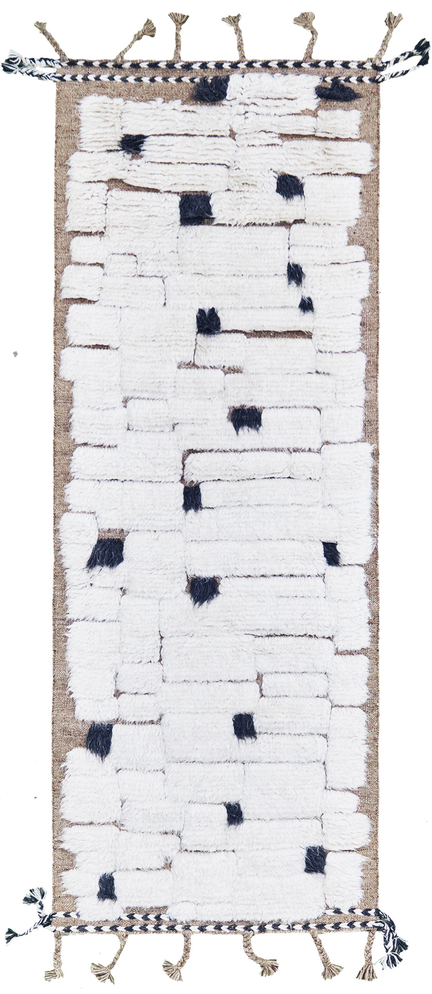 Avocet, Sandpiper Collection, Ivory Clay - one-of-a-kind handmade area rug [#6]