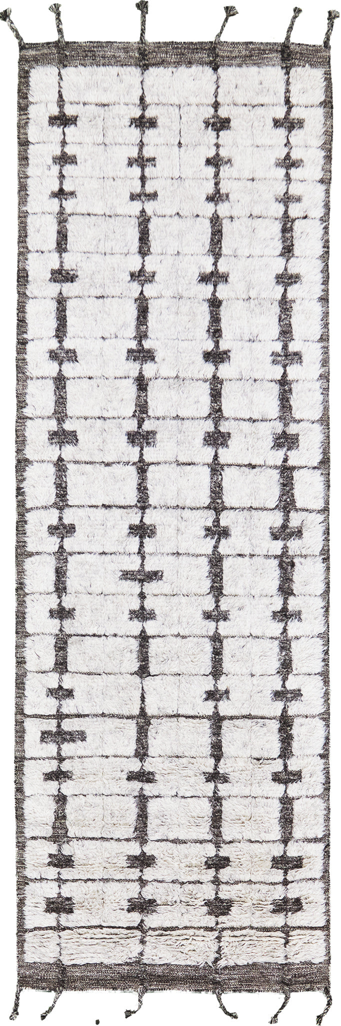 Ibis, Sandpiper Collection, Silver - one-of-a-kind handmade area rug [#5]