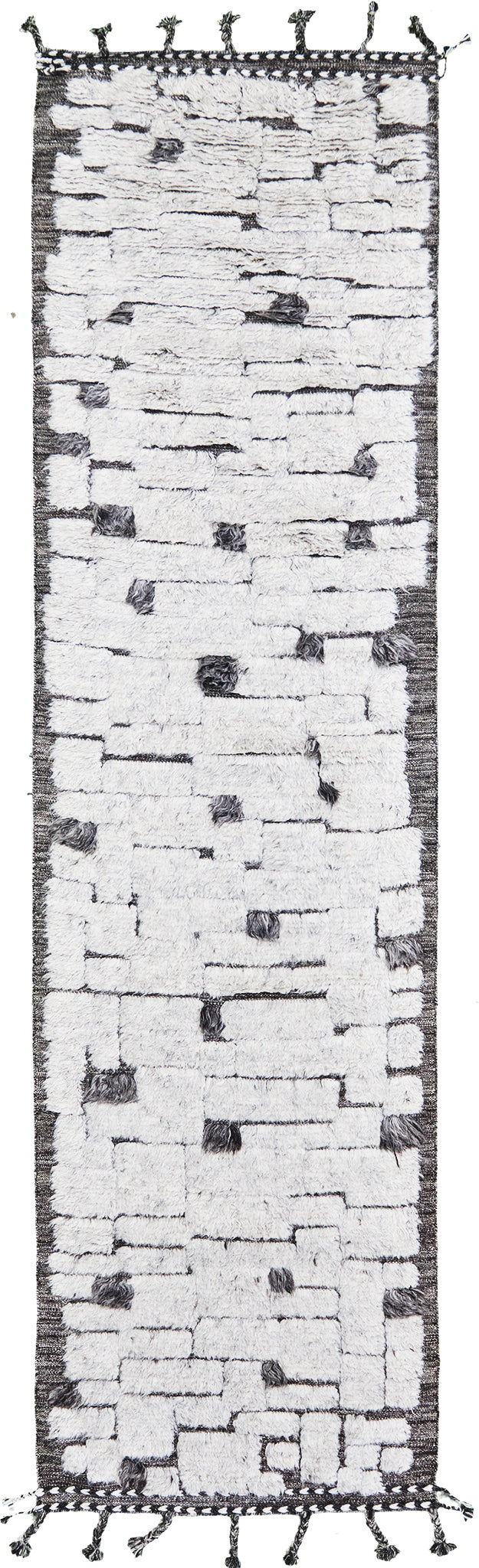 Avocet, Sandpiper Collection, Silver - one-of-a-kind handmade area rug [#2]