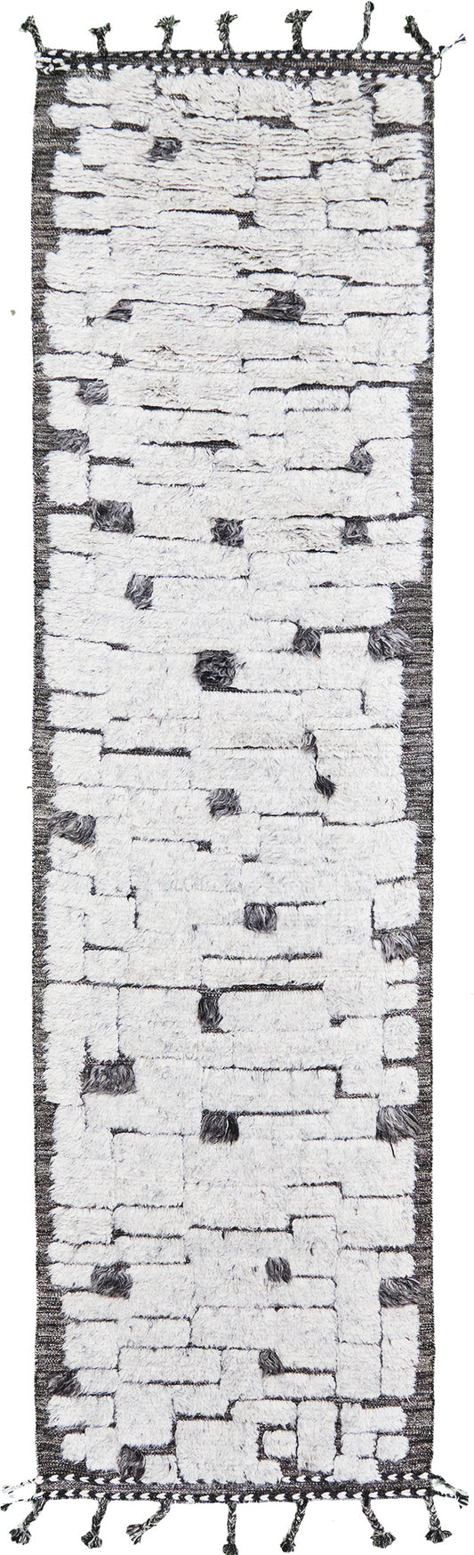 Avocet, Sandpiper Collection, Silver - one-of-a-kind handmade area rug [#2]