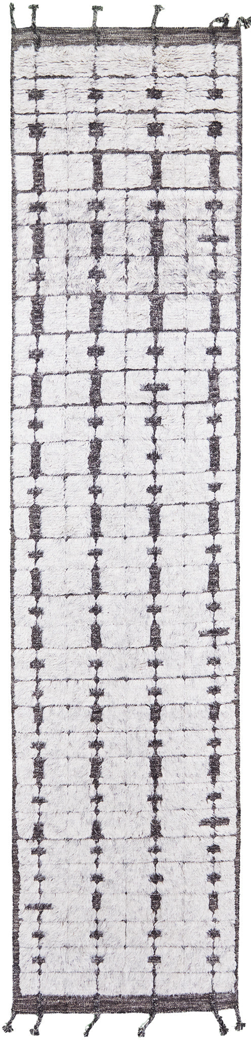 Ibis, Sandpiper Collection, Silver - one-of-a-kind handmade area rug [#6]