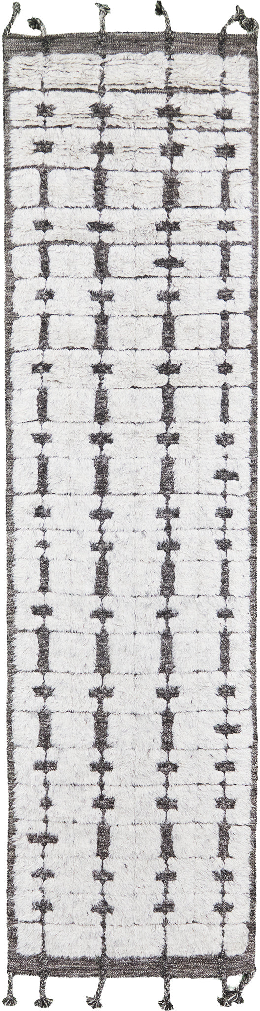 Ibis, Sandpiper Collection, Silver - one-of-a-kind handmade area rug [#7]