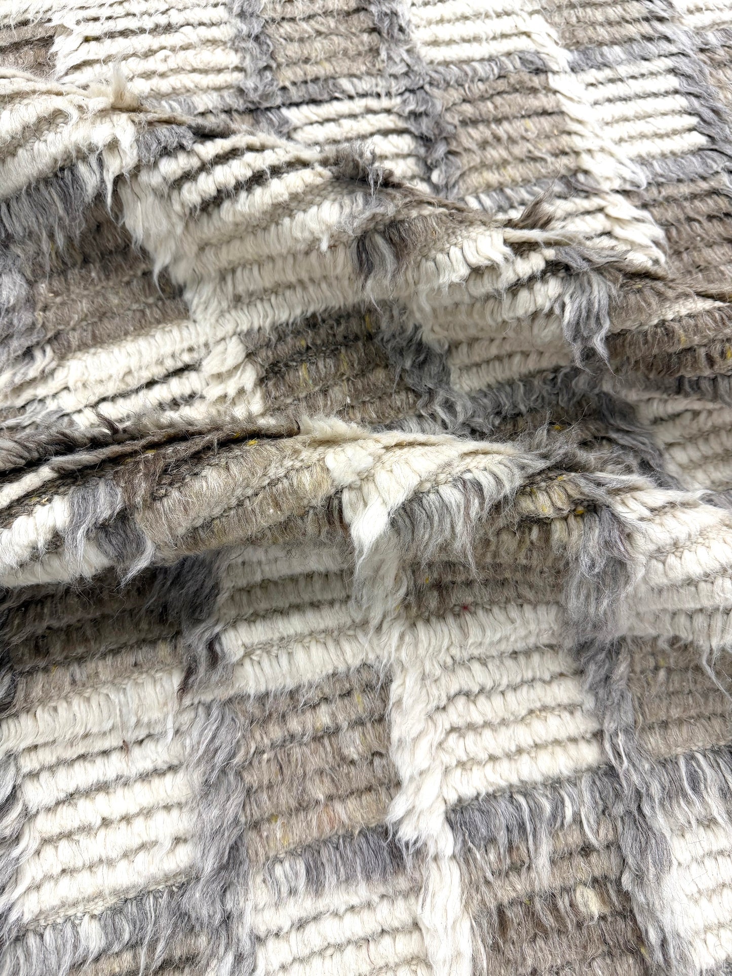 Miha, Sahara Collection, Ivory Stone Gray - overhead flat lay view [#8]