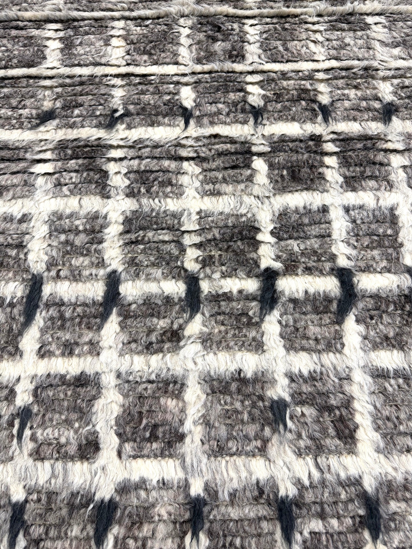 Amihan, Sahara Collection, Carbon - close-up of weave texture and pile [#9]