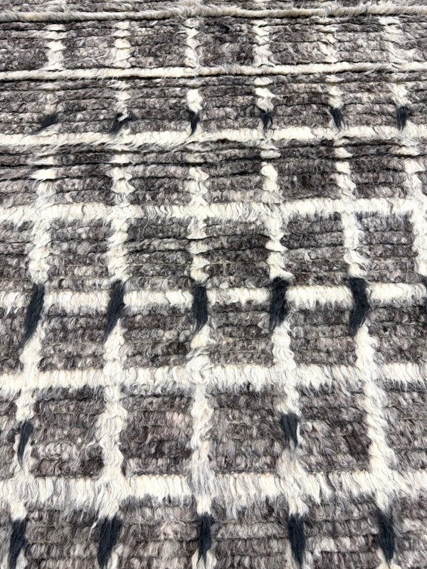 Amihan, Sahara Collection, Carbon - close-up of weave texture and pile [#9]
