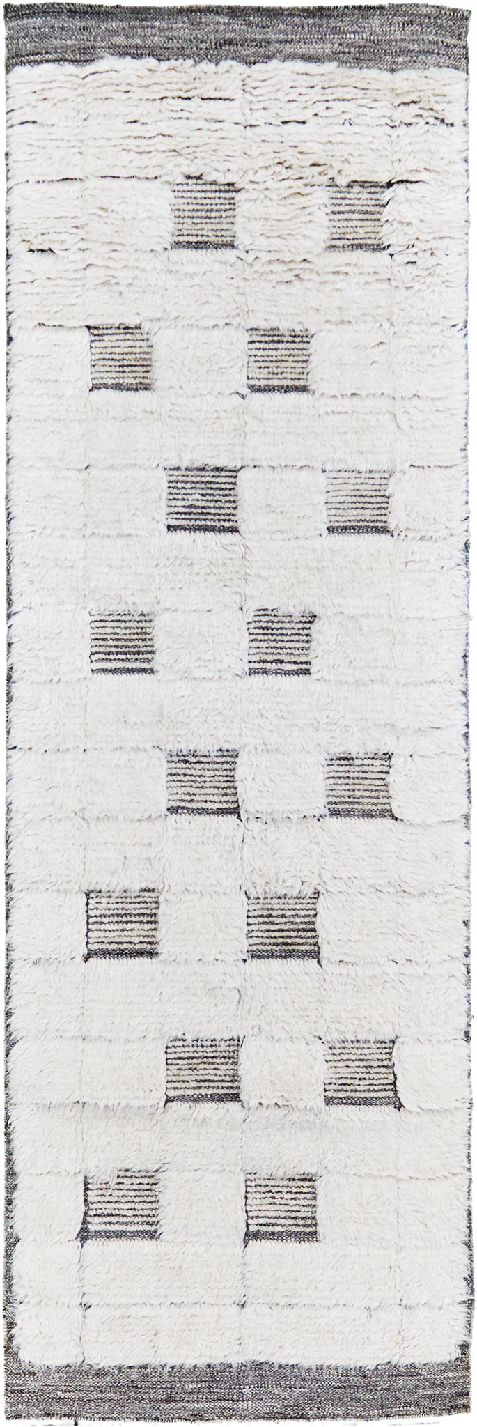 Heron, Sandpiper Collection, Ivory Silver - one-of-a-kind handmade area rug [#3]