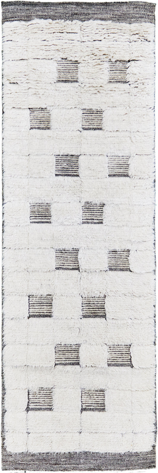 Heron, Sandpiper Collection, Ivory Silver - one-of-a-kind handmade area rug [#3]