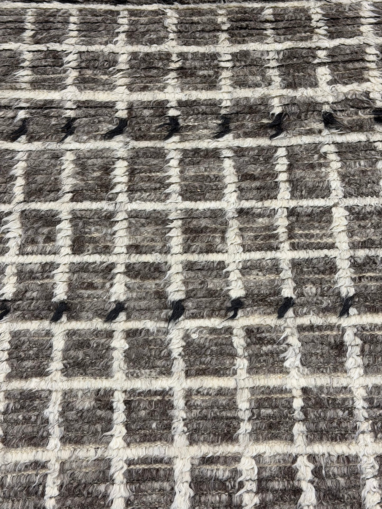 Amihan, Sahara Collection, Carbon - close-up of weave texture and pile [#10]