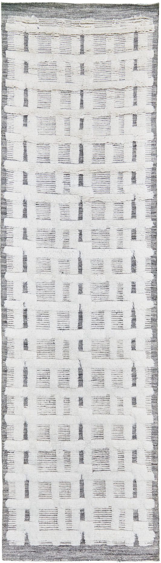 Bittern, Sandpiper Collection, Ivory Silver - one-of-a-kind handmade area rug [#7]