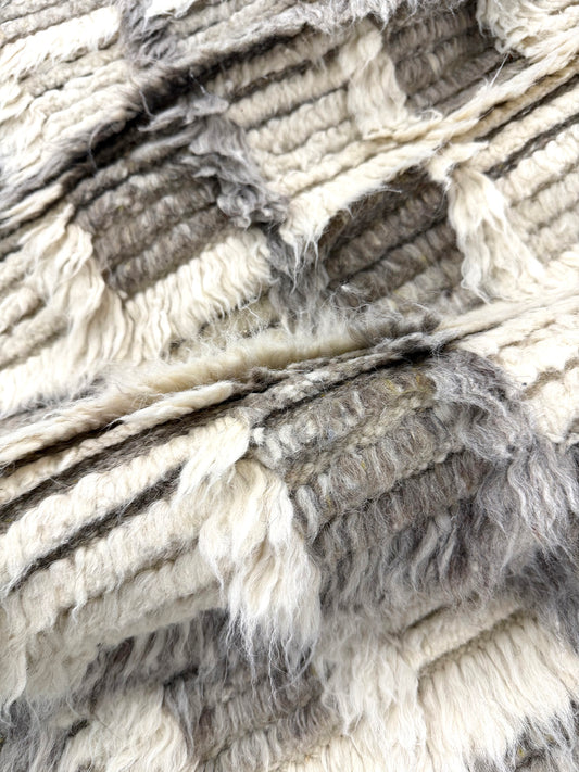 Miha, Sahara Collection, Ivory Stone Gray - overhead flat lay view [#9]