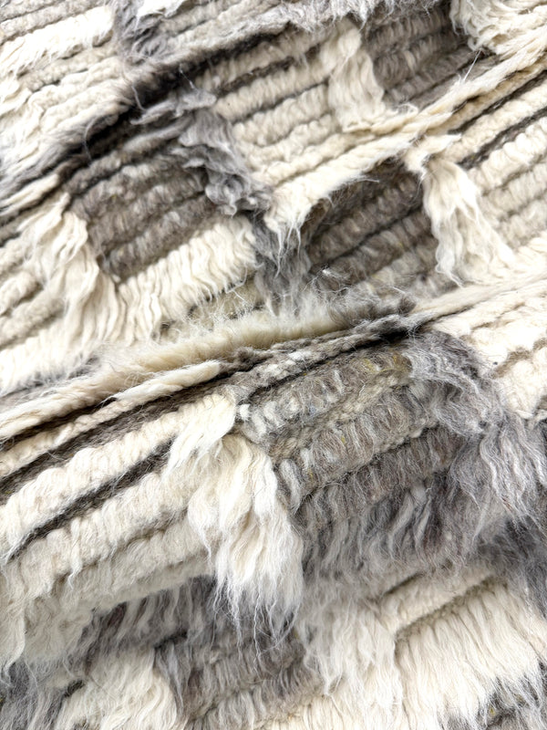 Miha, Sahara Collection, Ivory Stone Gray - overhead flat lay view [#9]