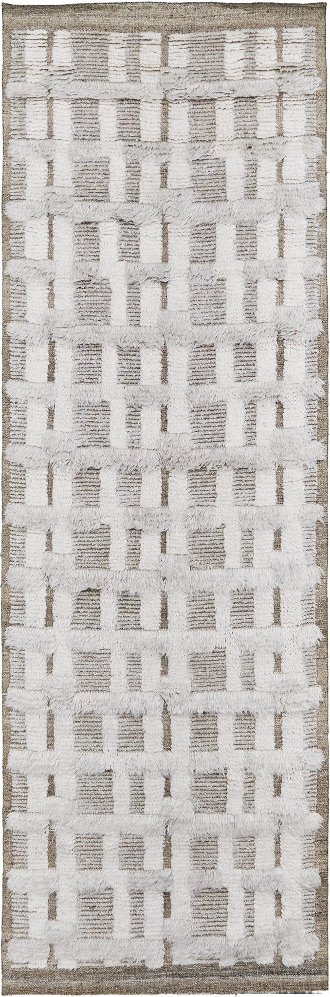 Bittern, Sandpiper Collection, Ivory Taupe - one-of-a-kind handmade area rug [#7]