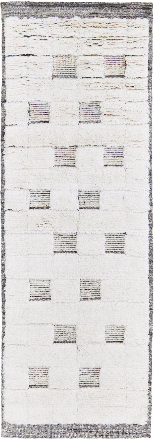 Heron, Sandpiper Collection, Ivory Silver - one-of-a-kind handmade area rug [#4]