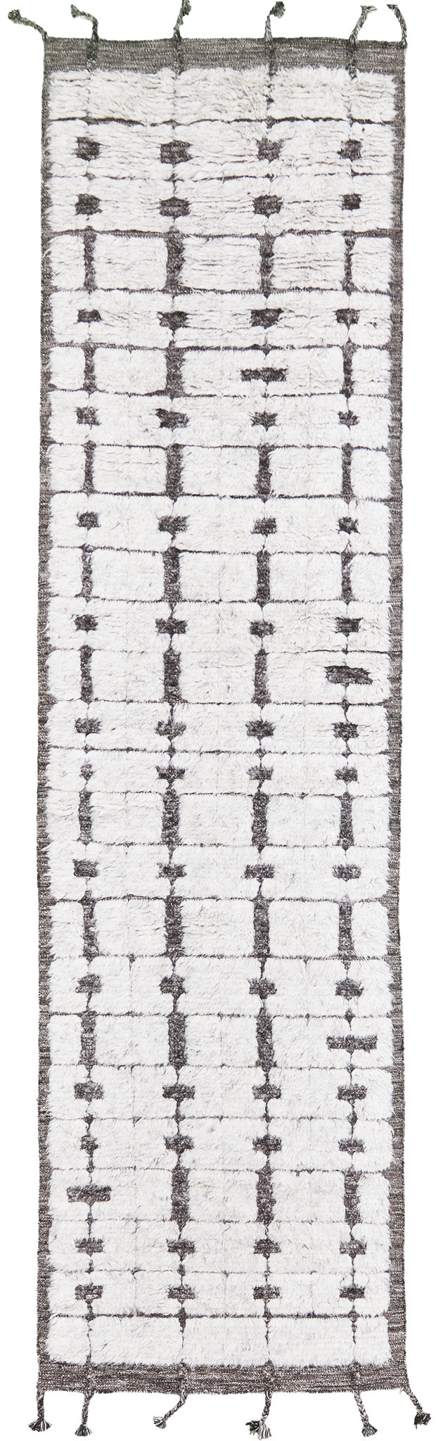 Ibis, Sandpiper Collection, Silver - one-of-a-kind handmade area rug [#8]