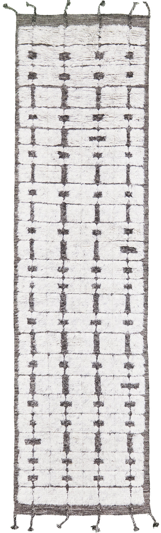 Ibis, Sandpiper Collection, Silver - one-of-a-kind handmade area rug [#8]