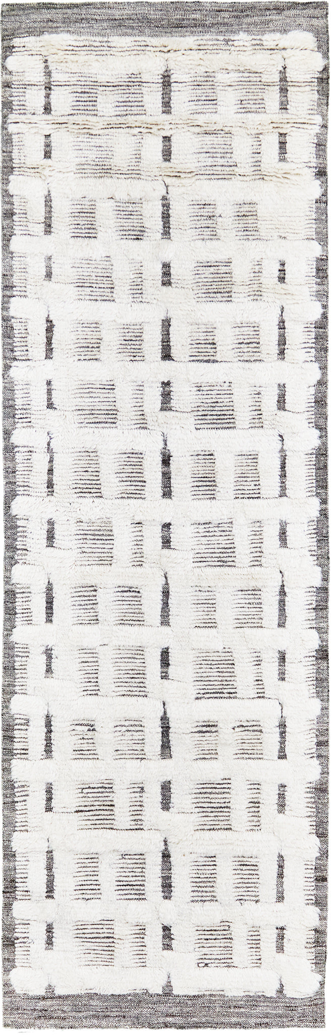 Bittern, Sandpiper Collection, Ivory Silver - one-of-a-kind handmade area rug [#8]