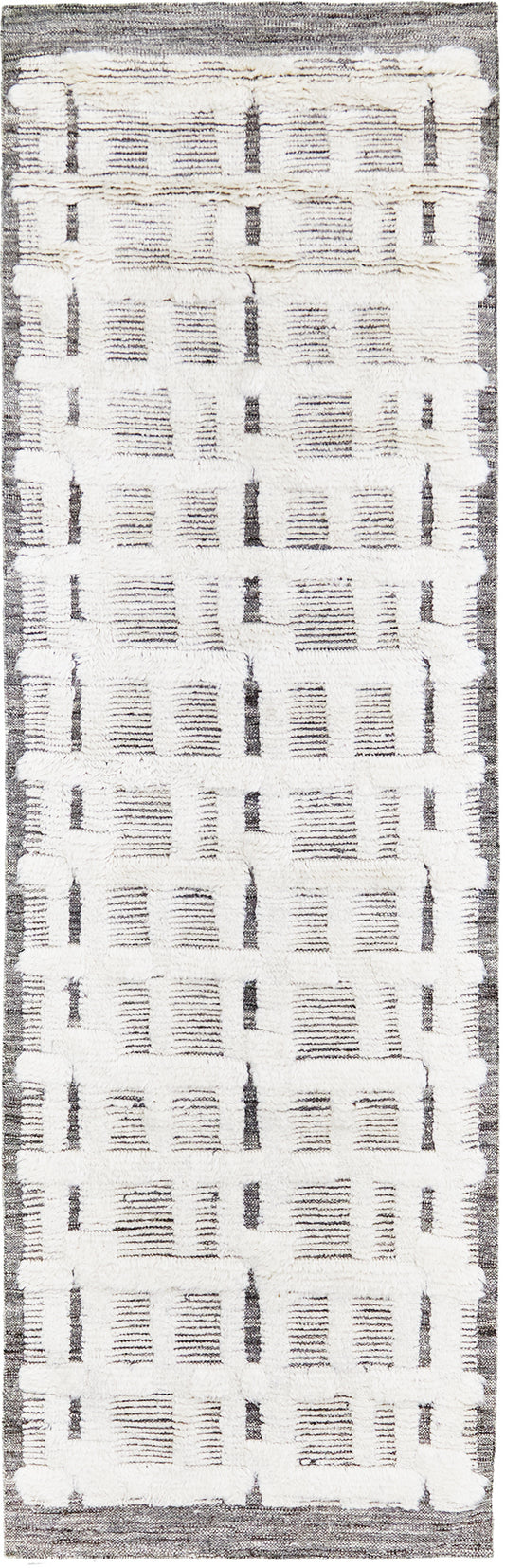 Bittern, Sandpiper Collection, Ivory Silver - one-of-a-kind handmade area rug [#8]