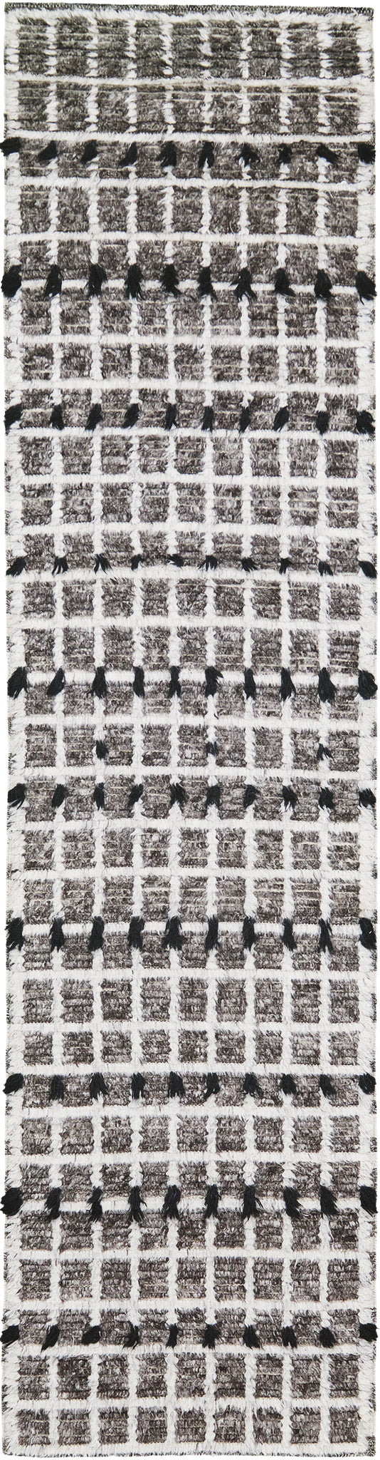 Amihan, Sahara Collection, Carbon - one-of-a-kind handmade area rug [#11]