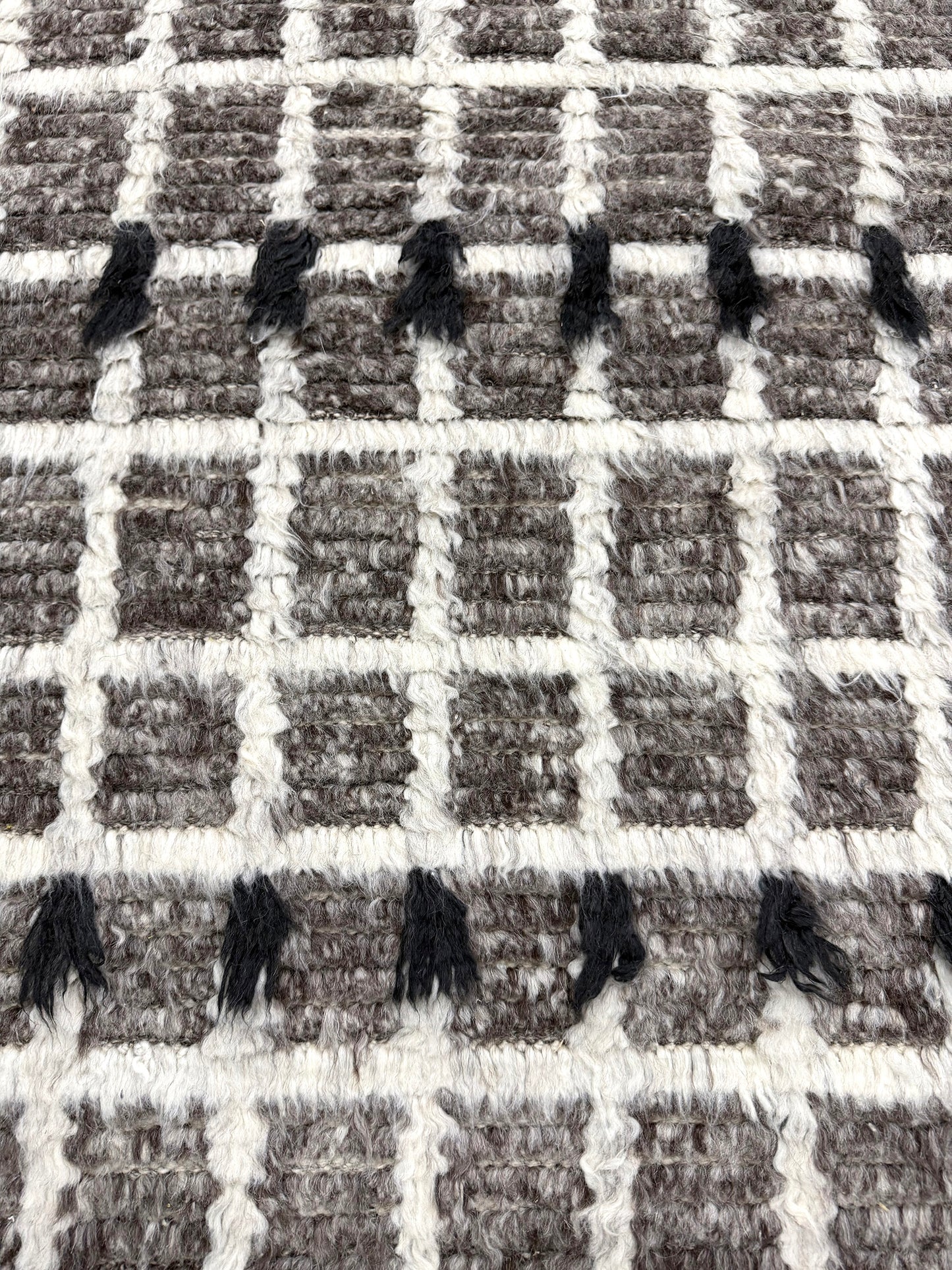 Amihan, Sahara Collection, Carbon - close-up of weave texture and pile [#11]