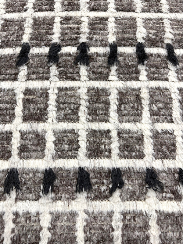 Amihan, Sahara Collection, Carbon - close-up of weave texture and pile [#11]
