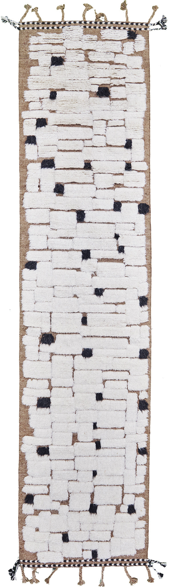 Avocet, Sandpiper Collection, Ivory Clay - one-of-a-kind handmade area rug [#8]