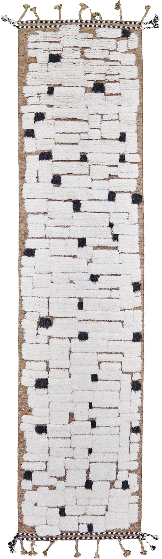 Avocet, Sandpiper Collection, Ivory Clay - one-of-a-kind handmade area rug [#8]
