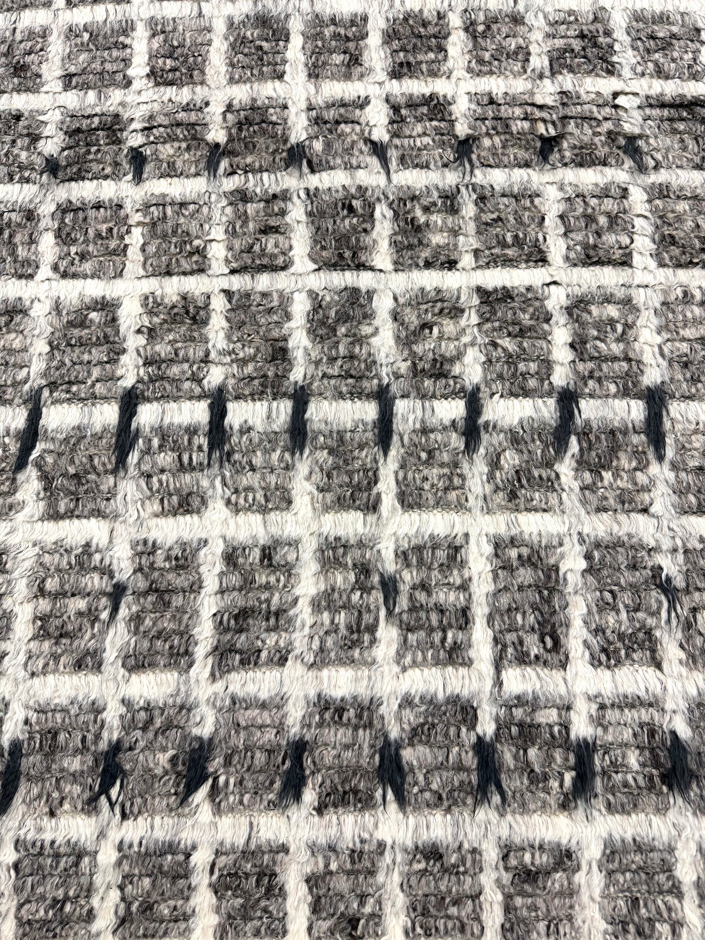 Amihan, Sahara Collection, Carbon - close-up of weave texture and pile [#12]