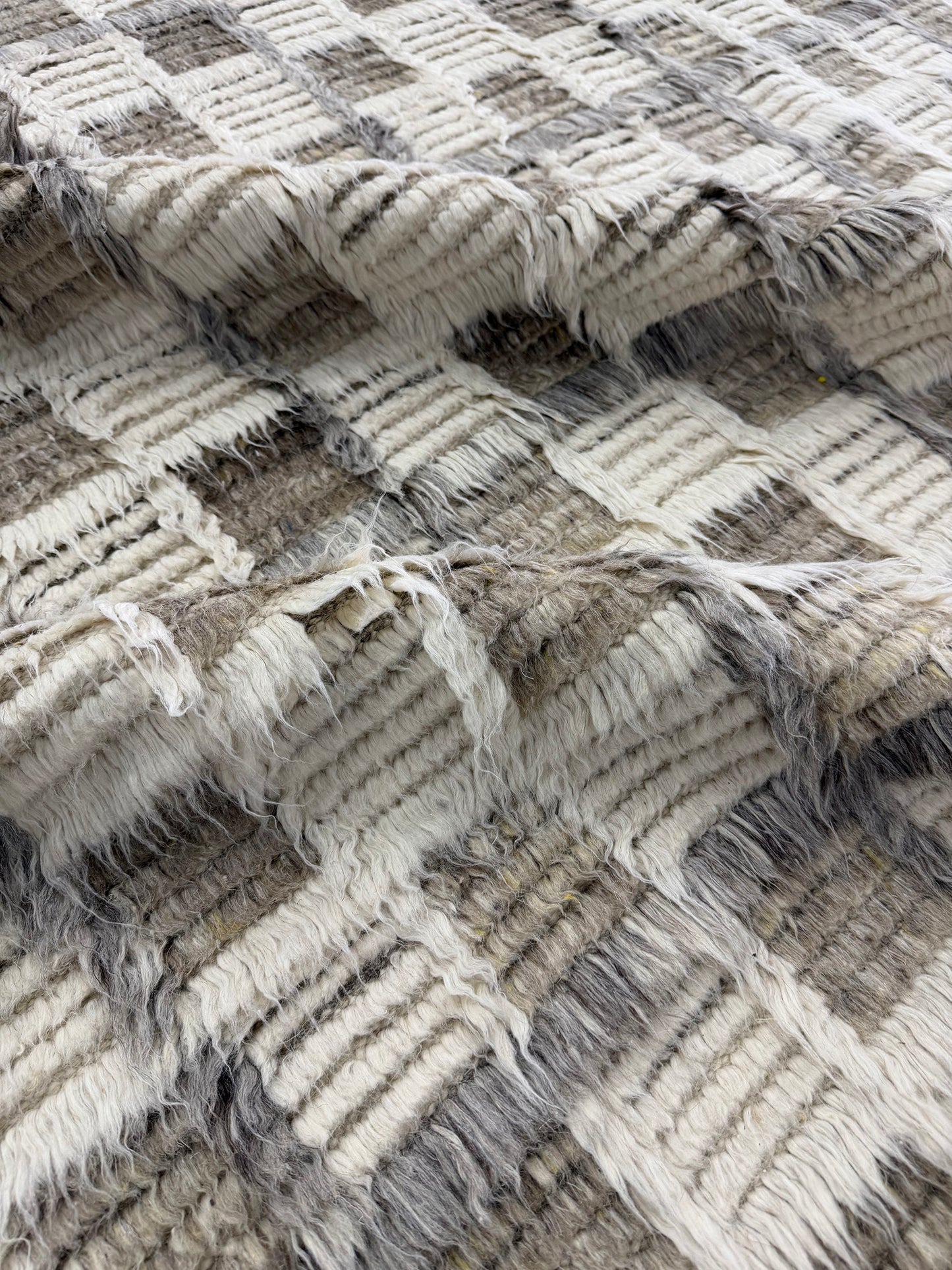 Miha, Sahara Collection, Ivory Stone Gray - overhead flat lay view [#10]