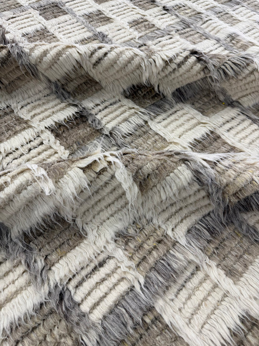 Miha, Sahara Collection, Ivory Stone Gray - overhead flat lay view [#10]