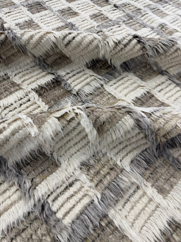 Miha, Sahara Collection, Ivory Stone Gray - overhead flat lay view [#10]