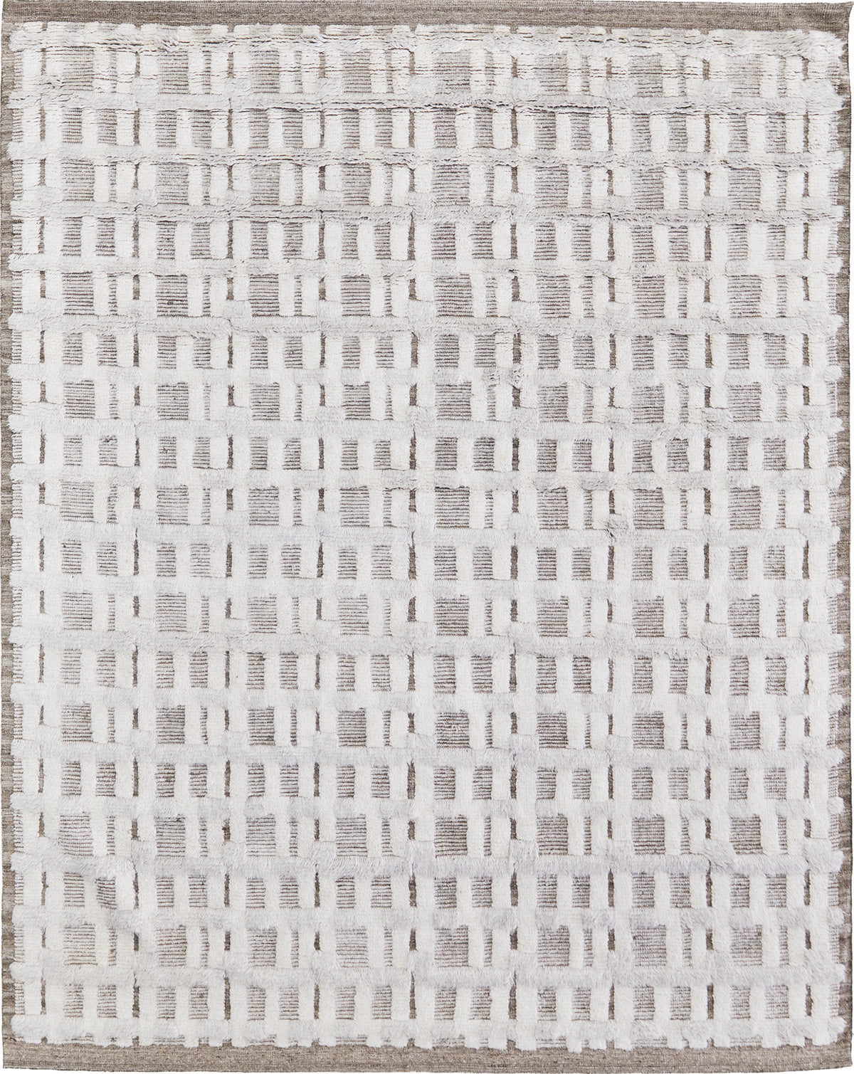 Bittern, Sandpiper Collection, Ivory Taupe - one-of-a-kind handmade area rug [#11]