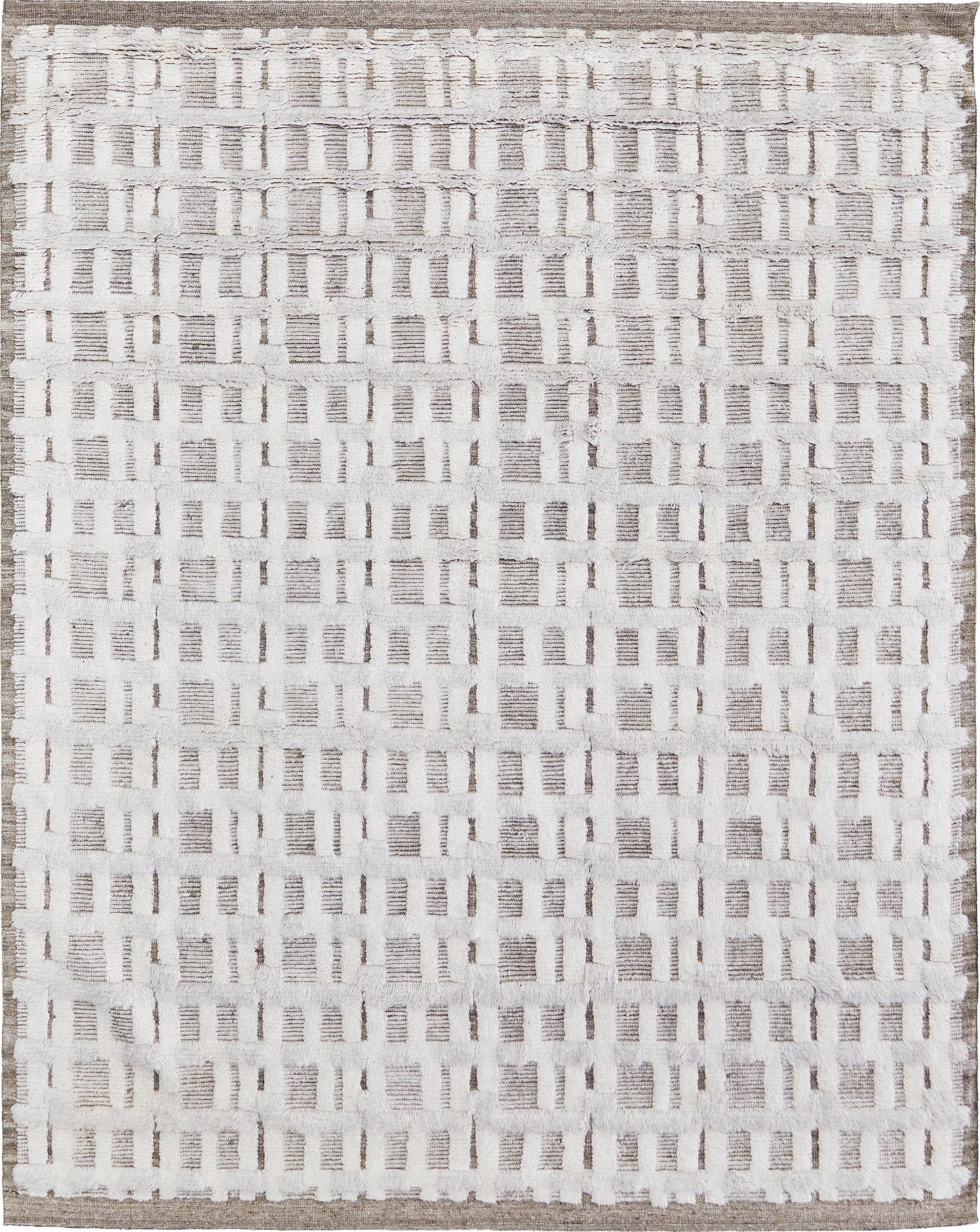 Bittern, Sandpiper Collection, Ivory Taupe - one-of-a-kind handmade area rug [#11]