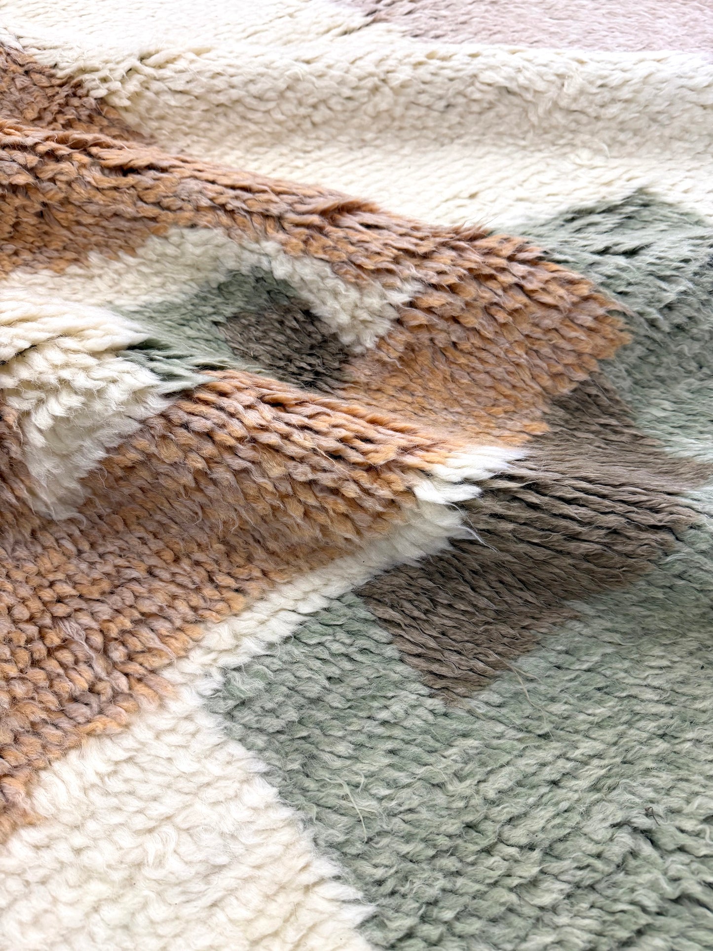 Figuig, Oasis Collection, Pale Multi - overhead flat lay view
