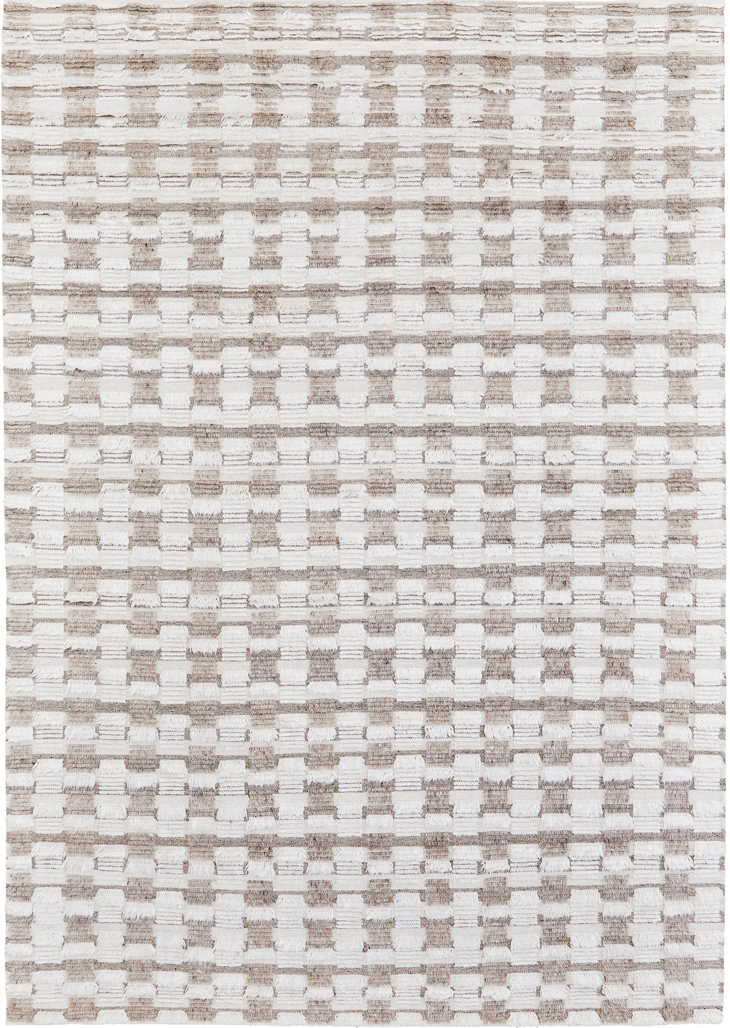 Amia, Sahara Collection, Ivory Neutral - one-of-a-kind handmade area rug