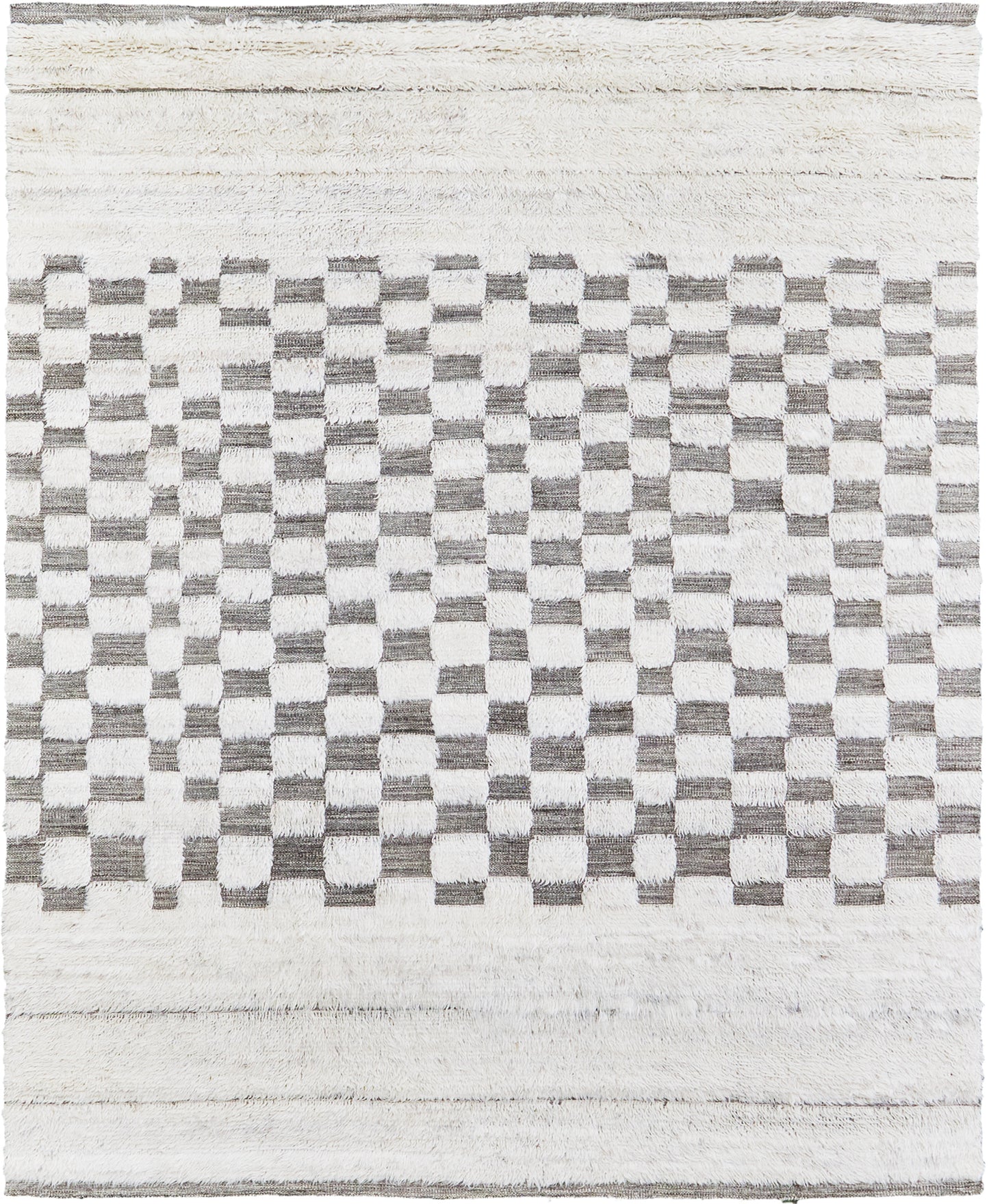 Sirocco, Haute Bohemian Collection, Ivory Silver - one-of-a-kind handmade area rug