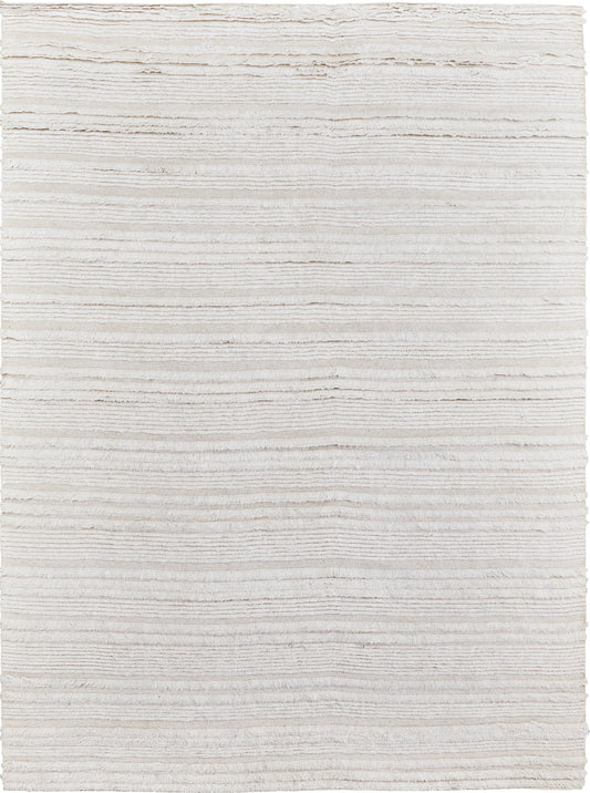 Kit Moresby II, Atlas Collection, Ivory - one-of-a-kind handmade area rug [#5]