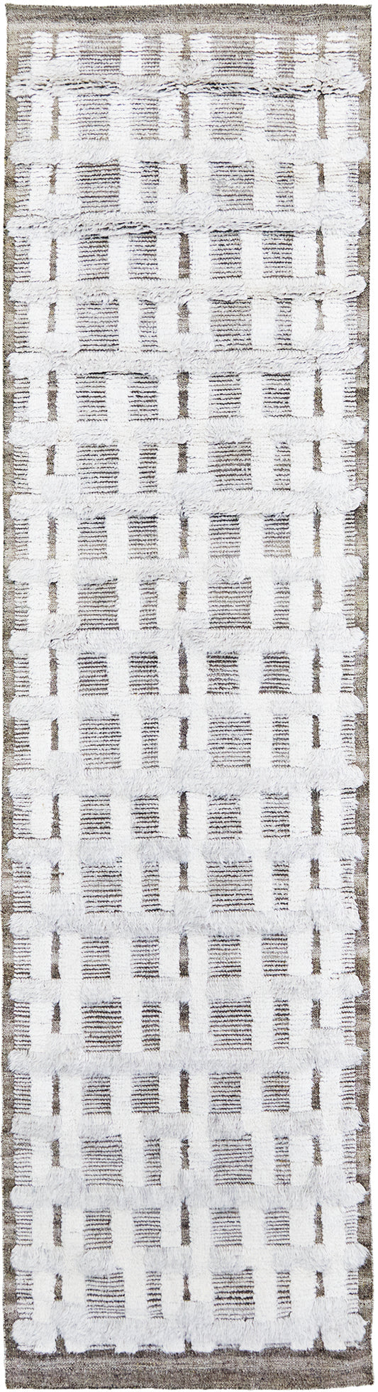 Bittern, Sandpiper Collection, Ivory Taupe - one-of-a-kind handmade area rug [#8]