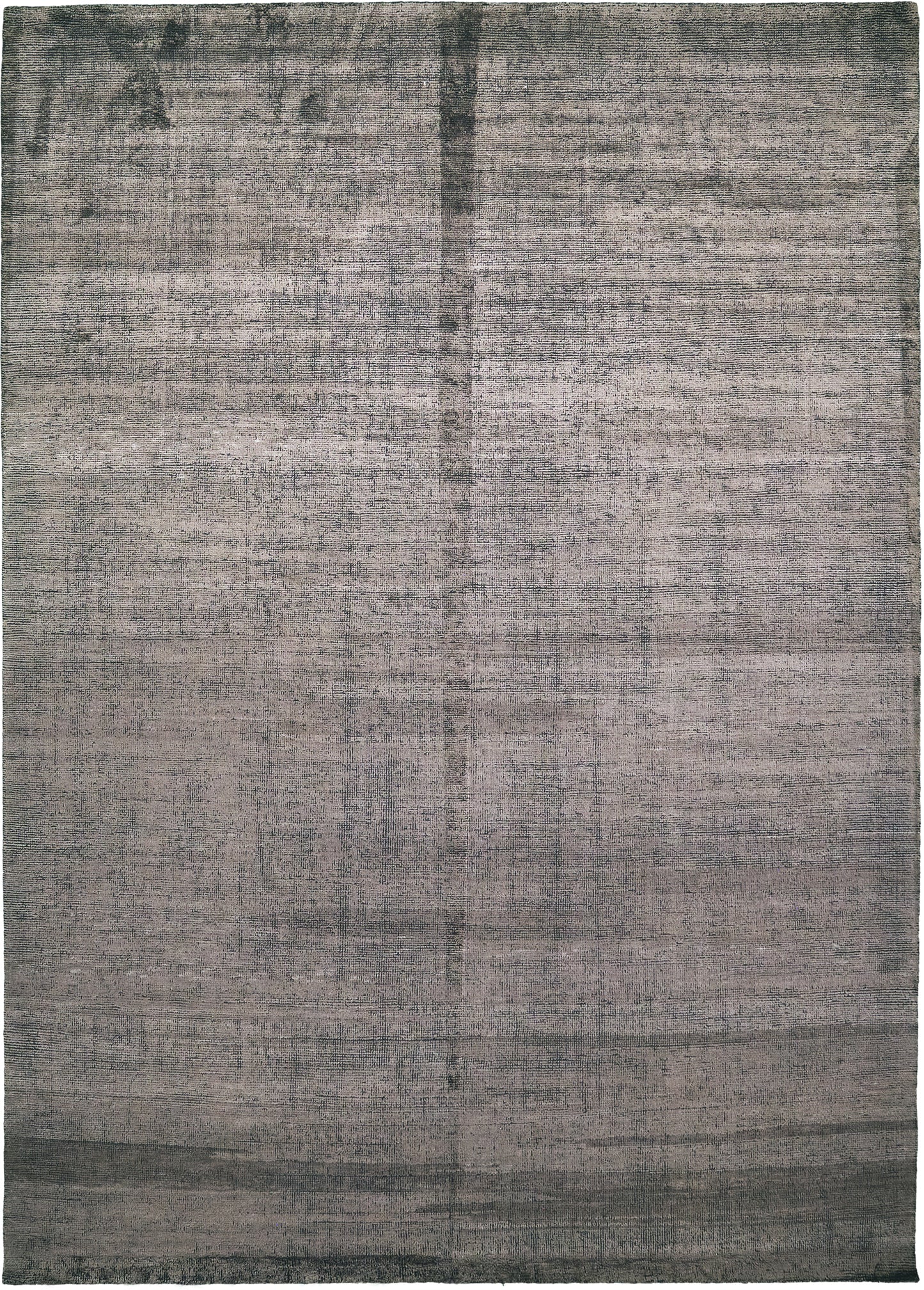 Silt Pebble, Loam Collection, Charcoal - one-of-a-kind handmade area rug [#1]