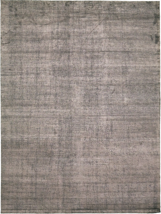 Silt Pebble, Loam Collection, Charcoal - one-of-a-kind handmade area rug [#2]