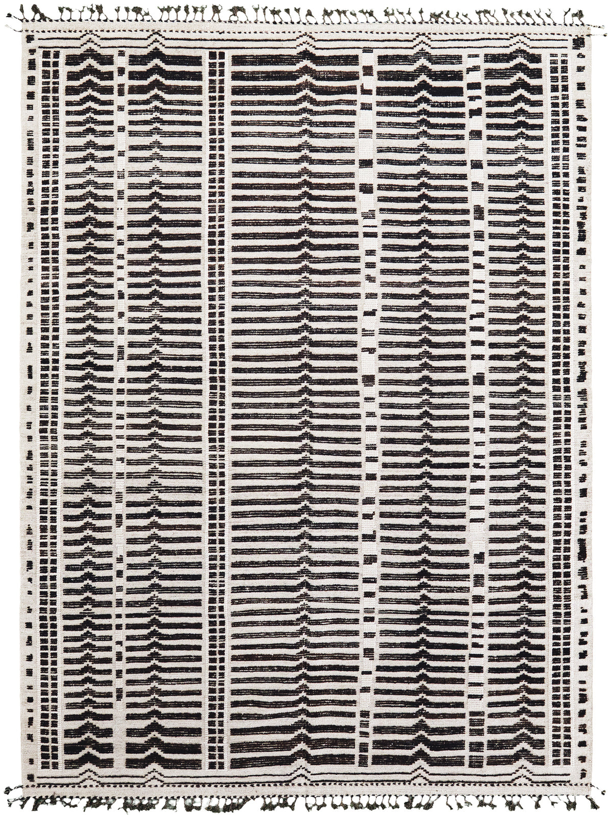 Tala, Atlas Collection, Ivory Brown - one-of-a-kind handmade area rug [#3]