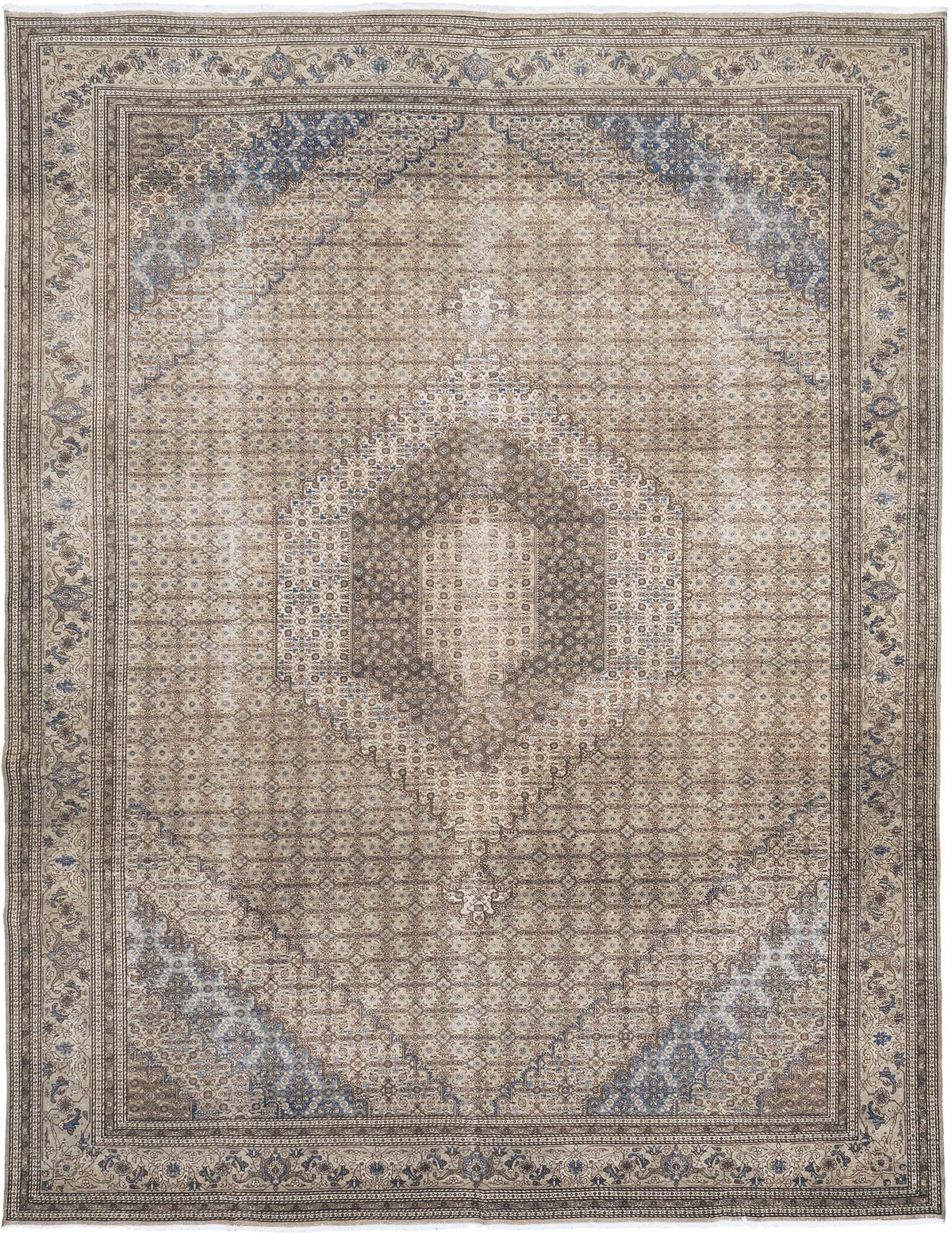 Antique Persian Tabriz - one-of-a-kind handmade area rug [#38]