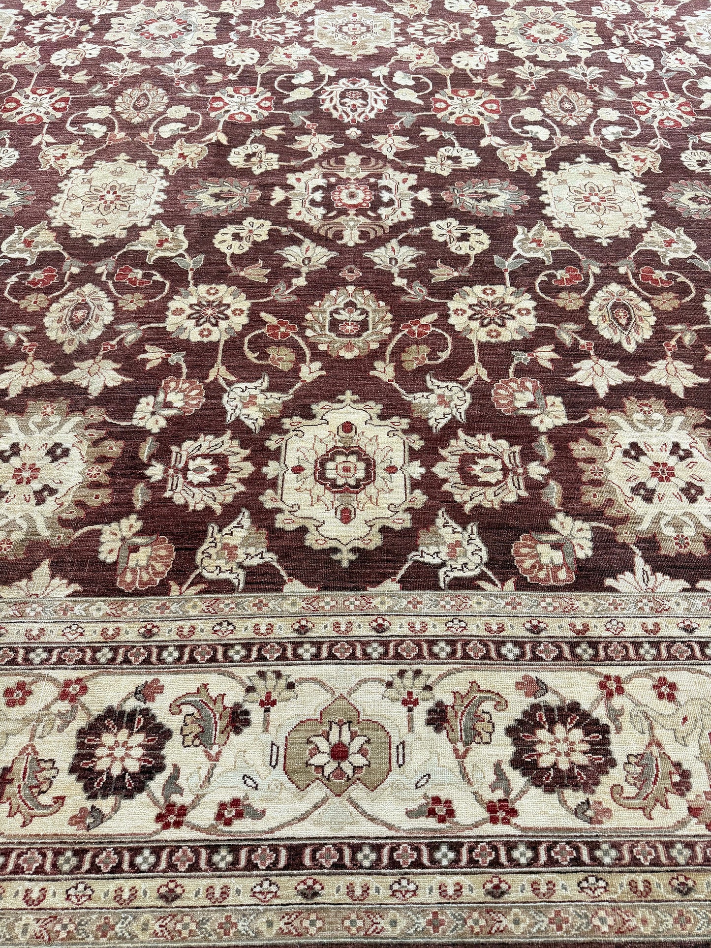 Natural Dye Allover Mahal Revival