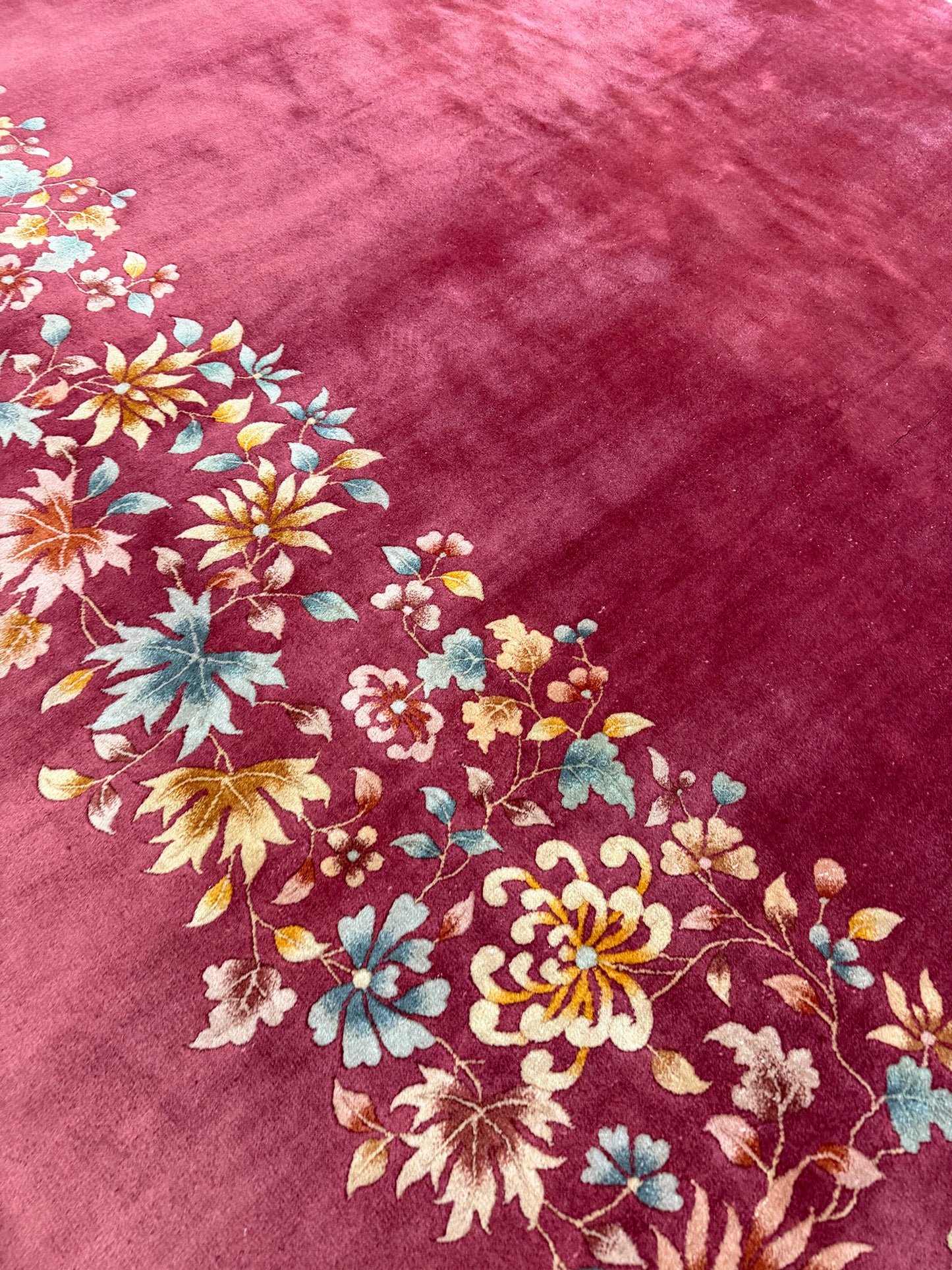 Vintage Chinese Nichol Rug