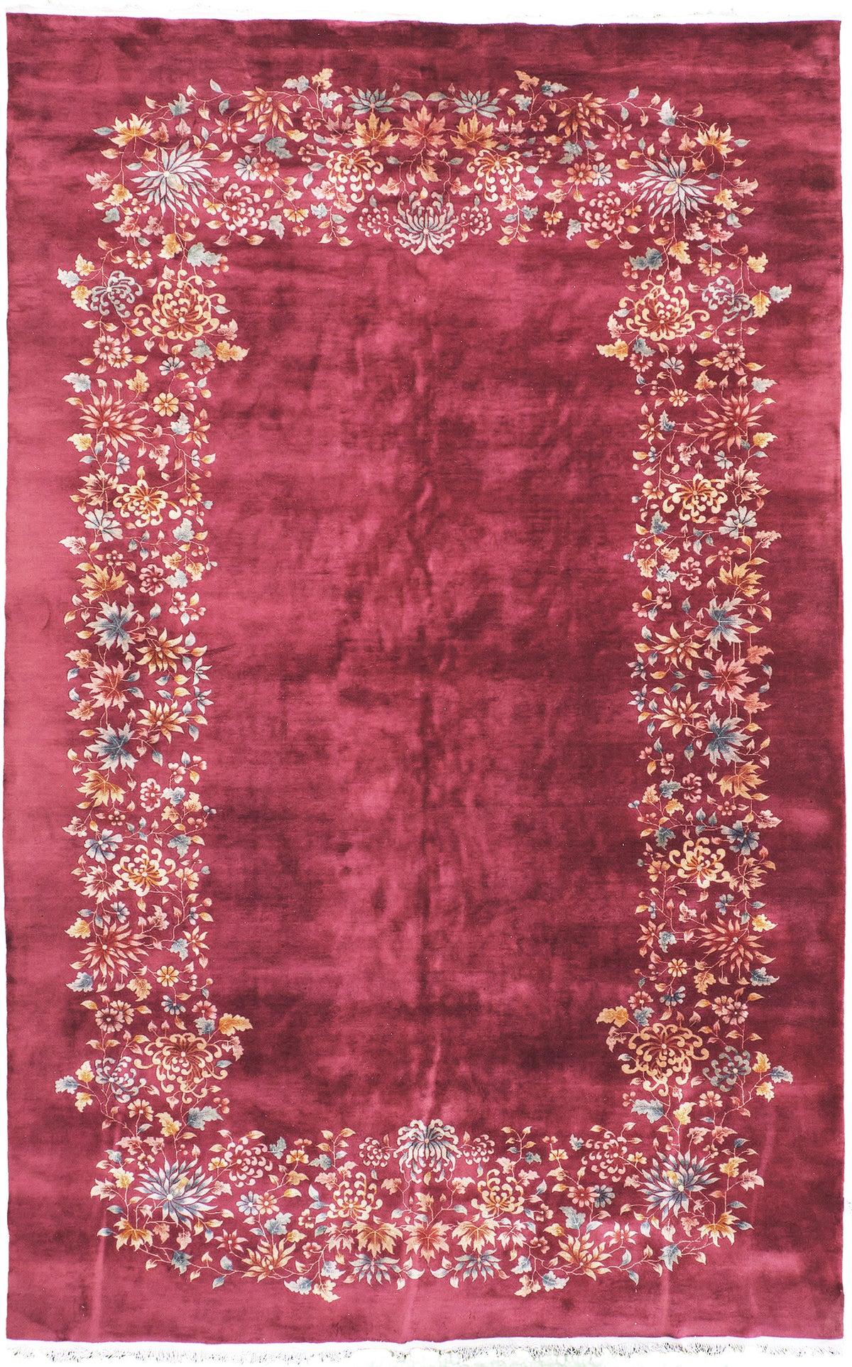 Vintage Chinese Nichol Rug