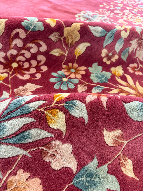 Vintage Chinese Nichol Rug