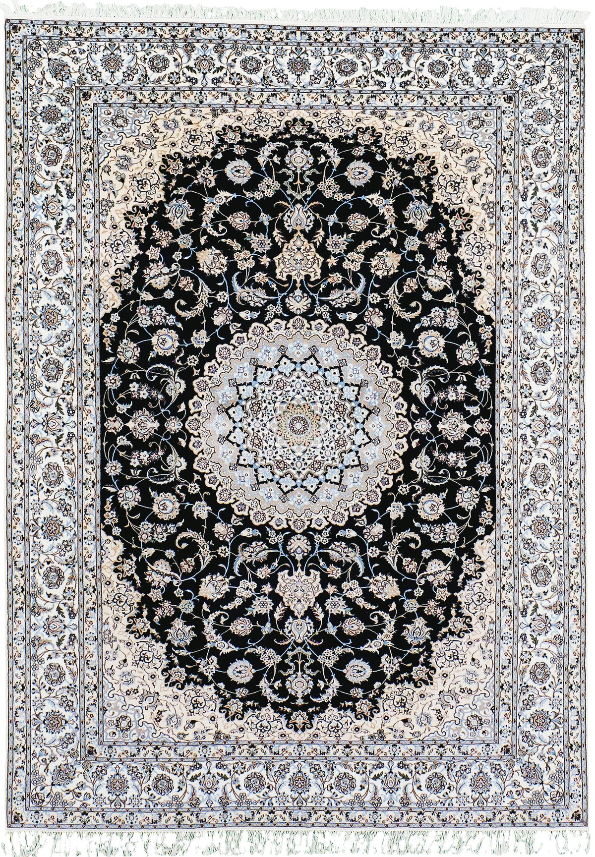 Vintage Ex-Fine Persian Nain