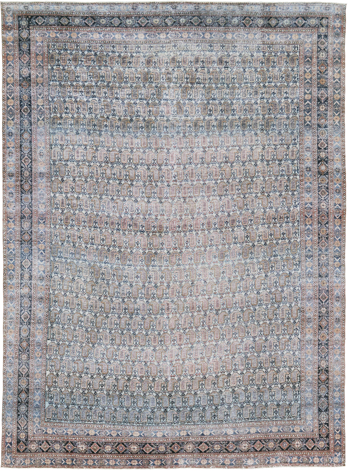 Antique Persian Ghashghaei Rug