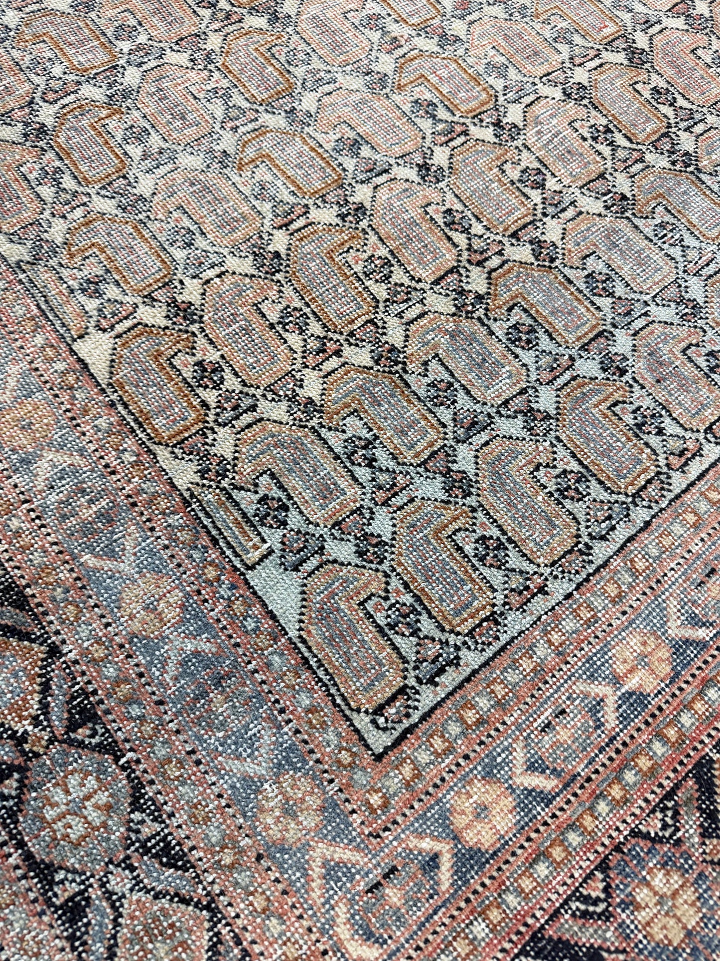 Antique Persian Ghashghaei Rug